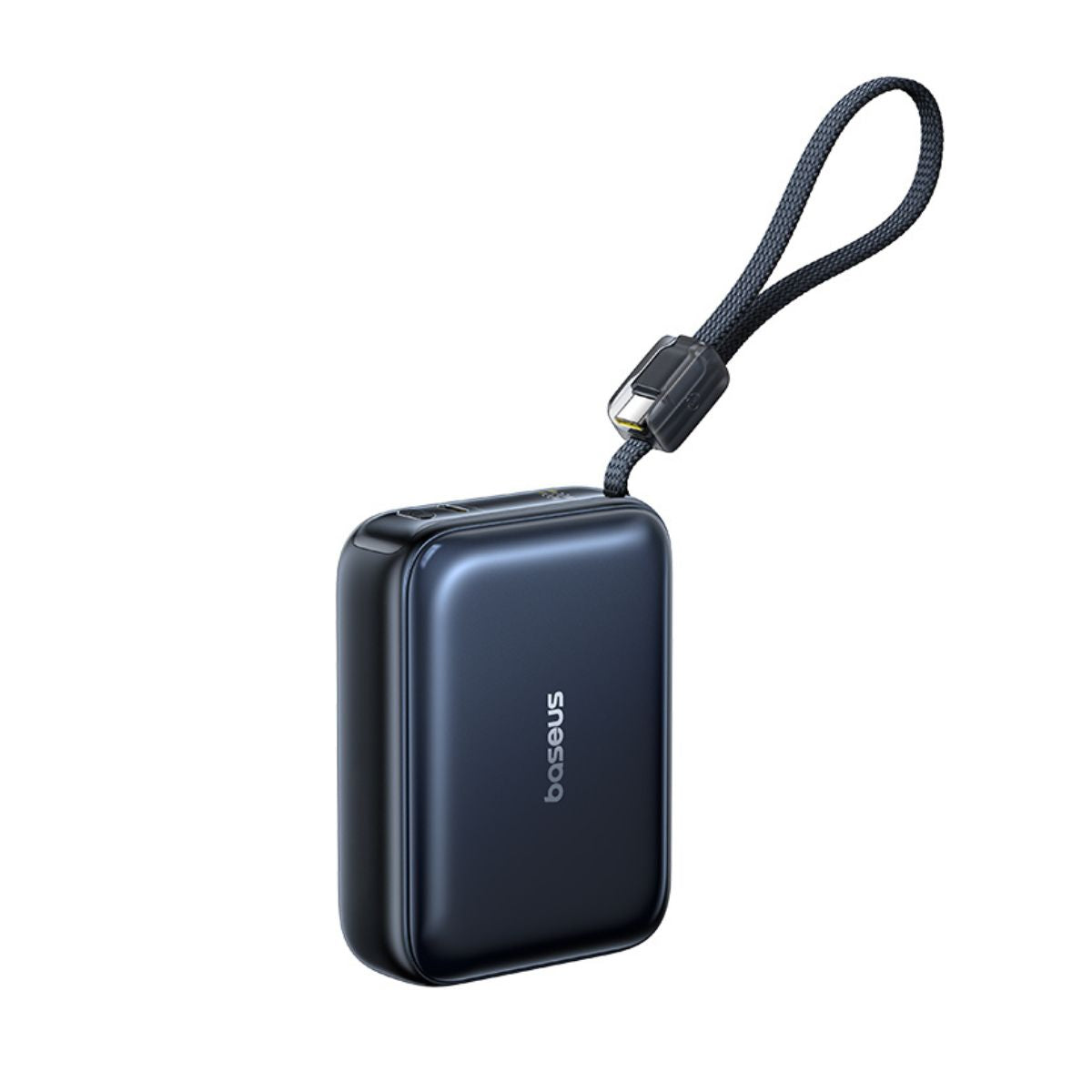 Baseus PicoGo AC22 Ultra Mini Power Bank With Built-in USB-C Cable 20000mAh 45W -Cosmic Black