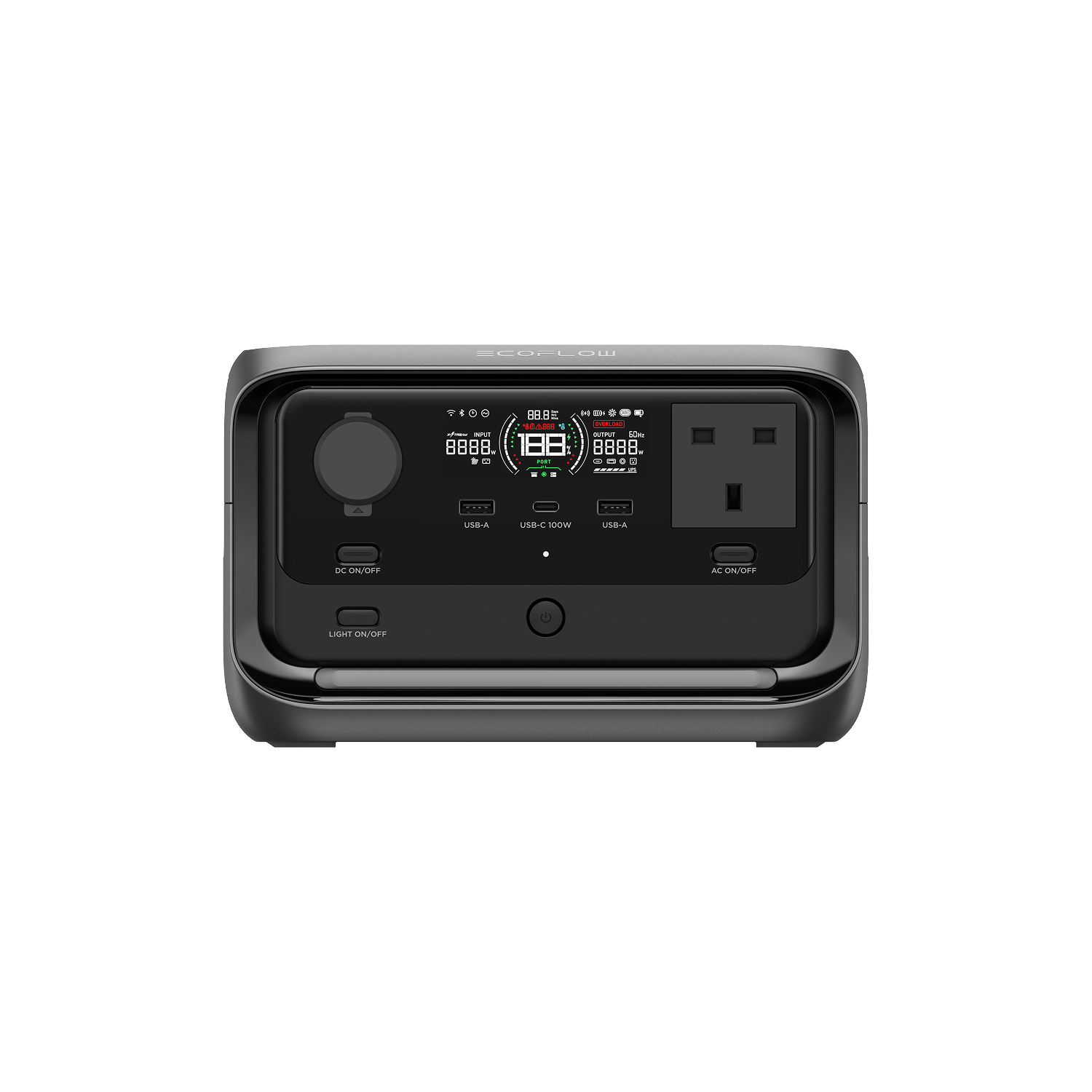 EcoFlow RIVER 3 Plus Portable Power Station (286Wh / 600W) Surge 1200W