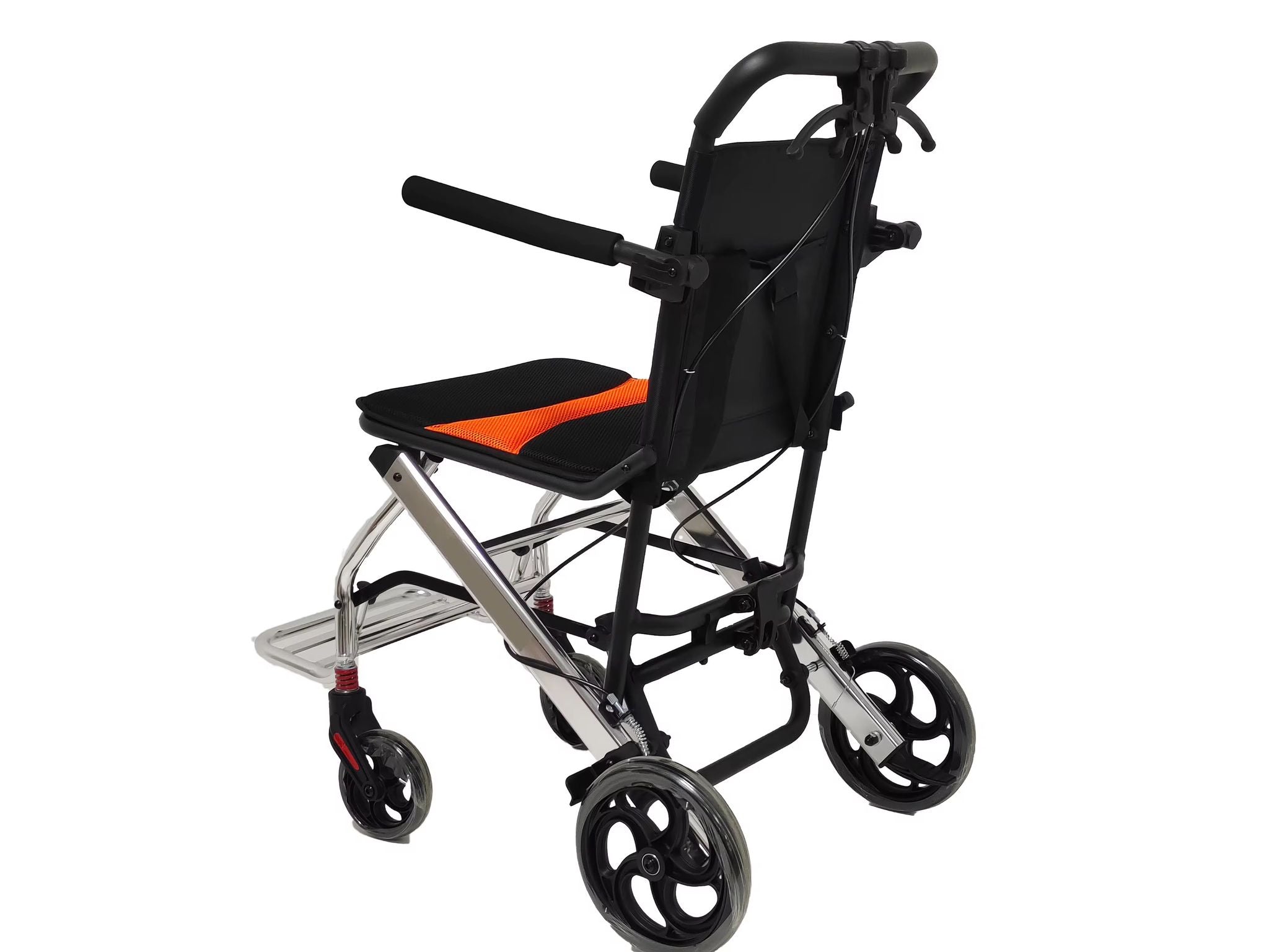 كرسي متحرك خفيف الوزن قابل للطي