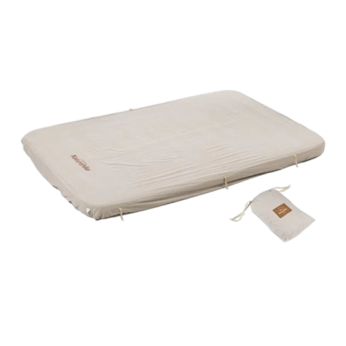 Naturehike Inflatable cushion Cotton Bed Cover - Khaki Double (205*135*25)