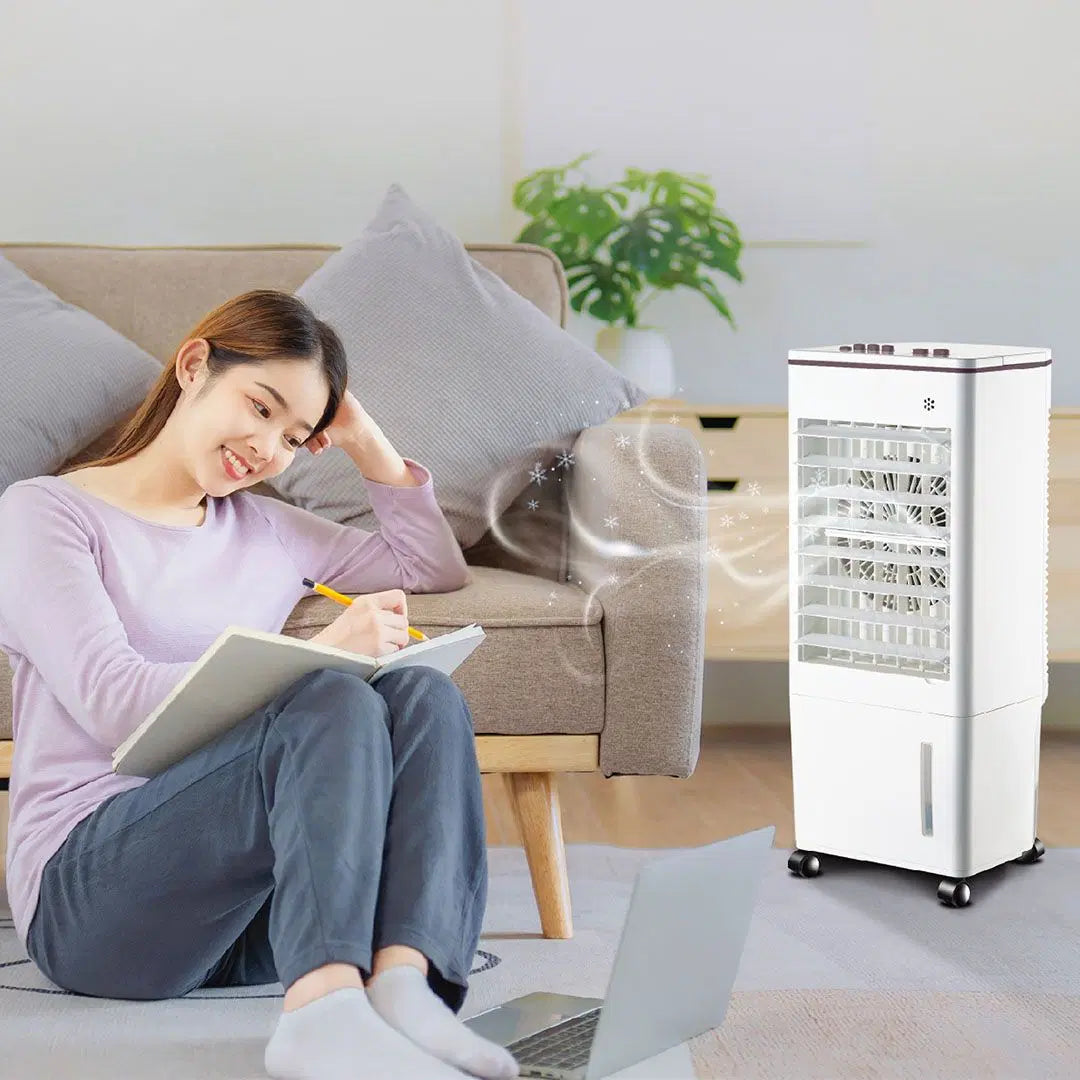 مبرد هواء محمول بسعة 8 لتر و3 سرعات للتحكم