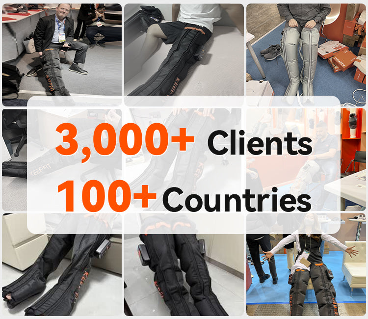 جهاز الإستشفاء للساق و القدم ( قطعة واحدة - لساق واحدة ) من KeepFit