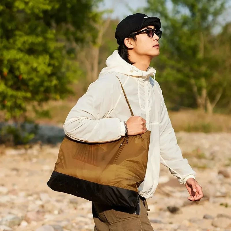 حقيبة حماية البيئة نايتشرهايك بنمط الجبل - بني