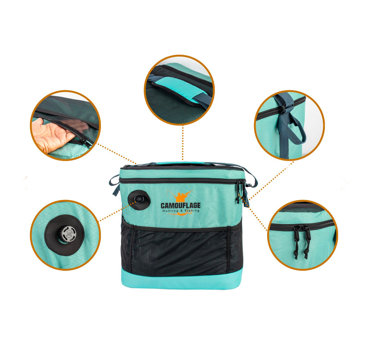 حقيبة حافظة للبرودة 35 لتر