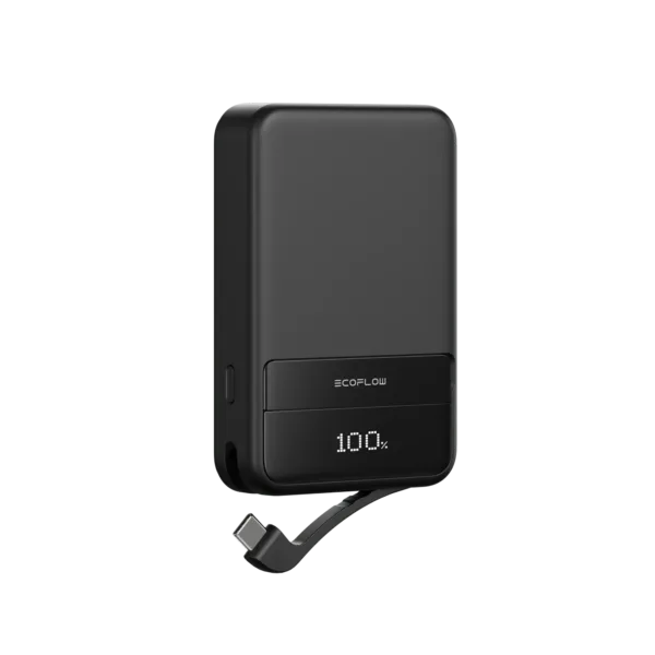 EcoFlow RAPID Magnetic Power Bank (10000mAh) Qi2 - Black