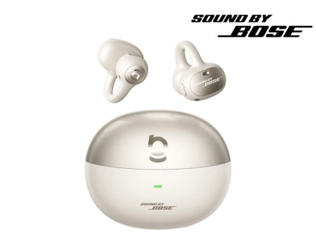 Baseus by Bose Inspire XC1 Open-Ear True Wireless Earbuds - Starlight Off-White