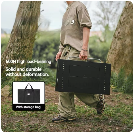 طاولة شواء نايتشرهايك IGT - أسود (8740.540.5)