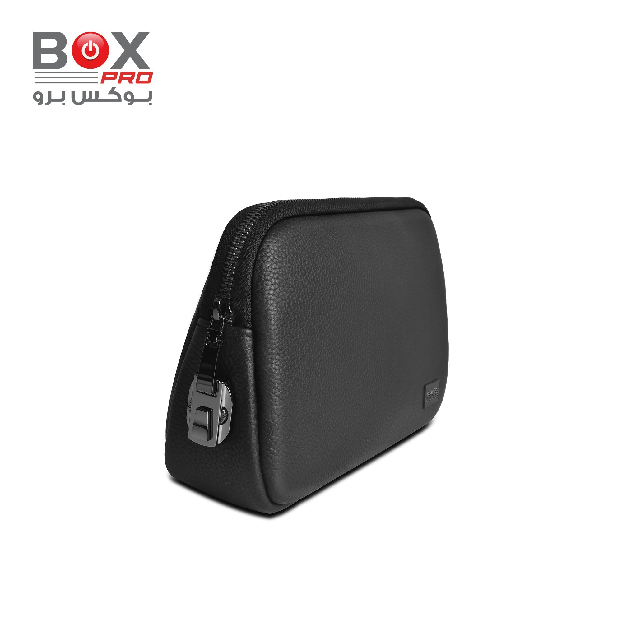 حقيبة كلاتش BoxPro Alpha المضادة للسرقة للسفر بأناقة - أسود