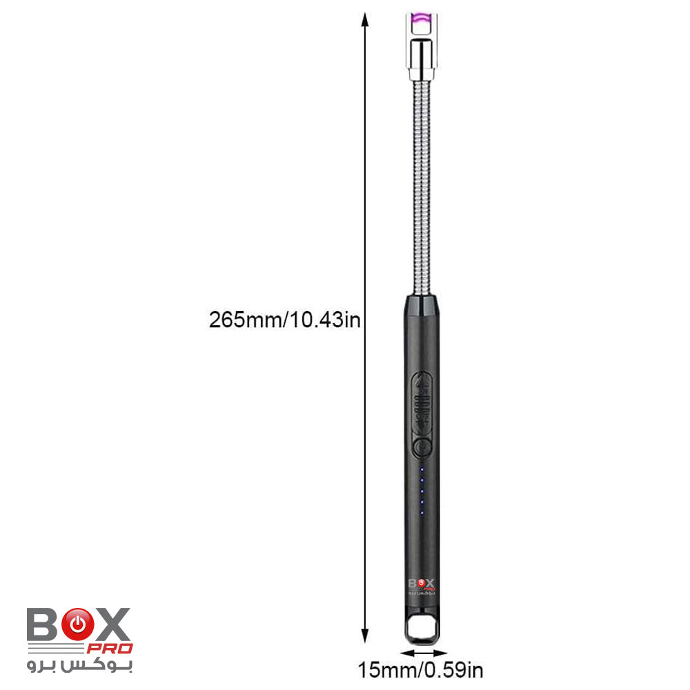 BoxPro MSDS ولاعة كهربائيه قابلة لإعادة الشحن