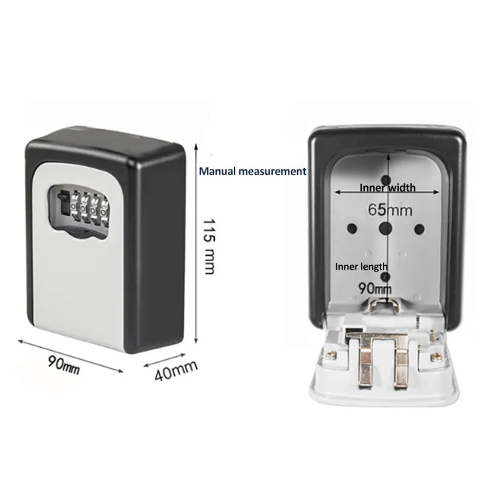 صندوق مفاتيح متين متعدد الاستخدام مع أرقام سرية
