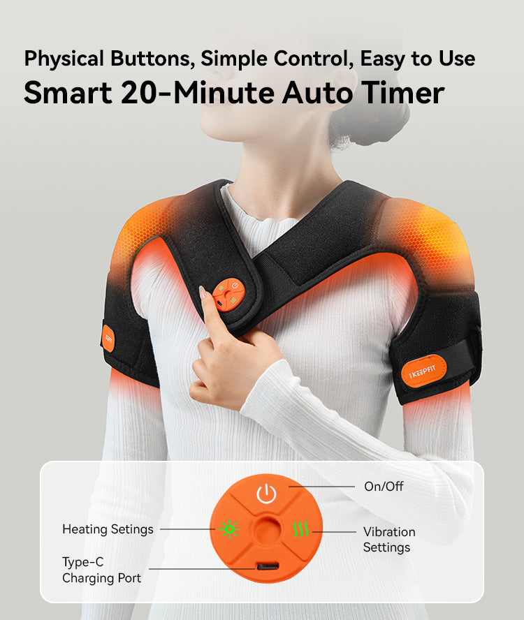 جهاز مساج الأكتاف الحراري من KeepFit