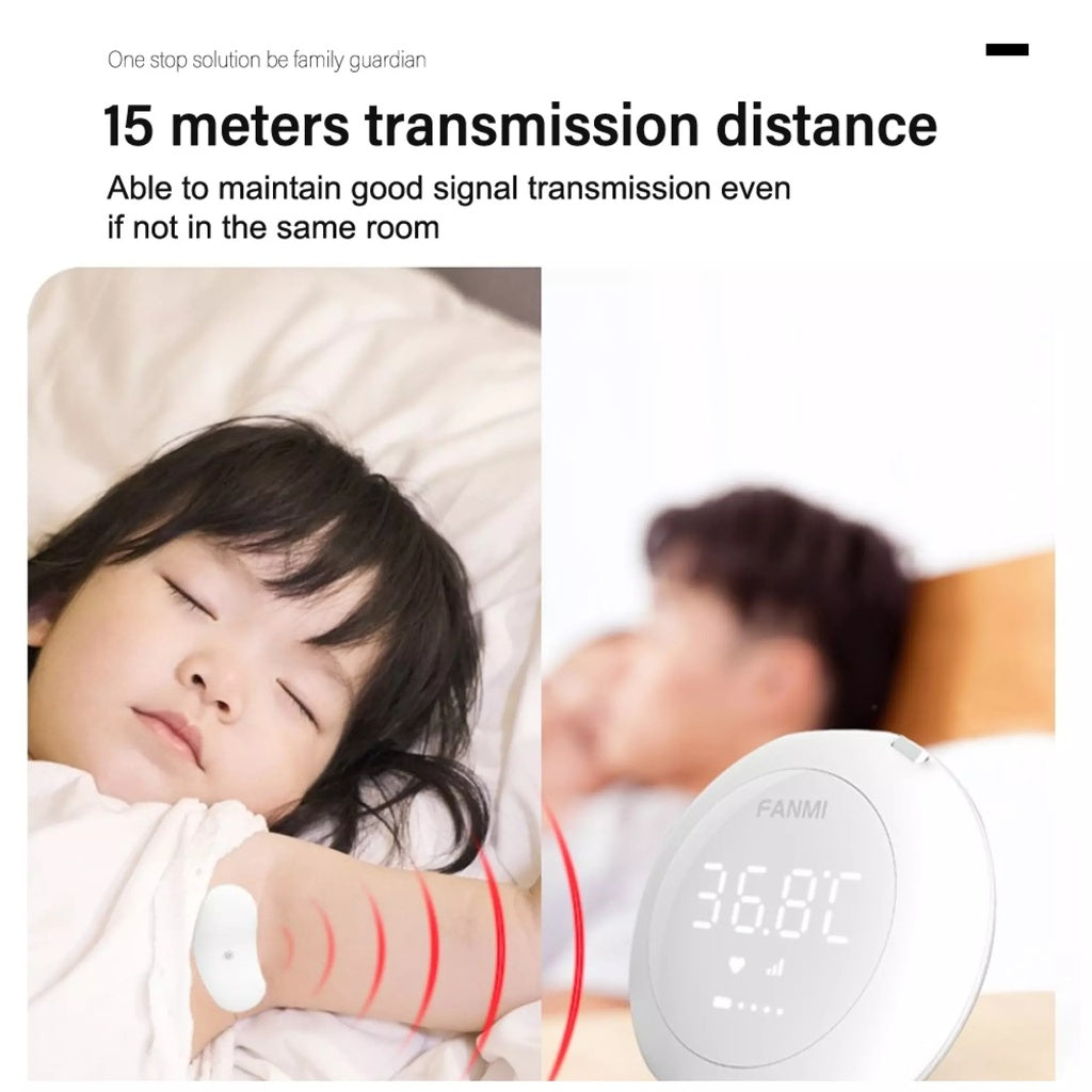 علبة لزقات لجهاز مراقبة الحرارة (10 لزقات)