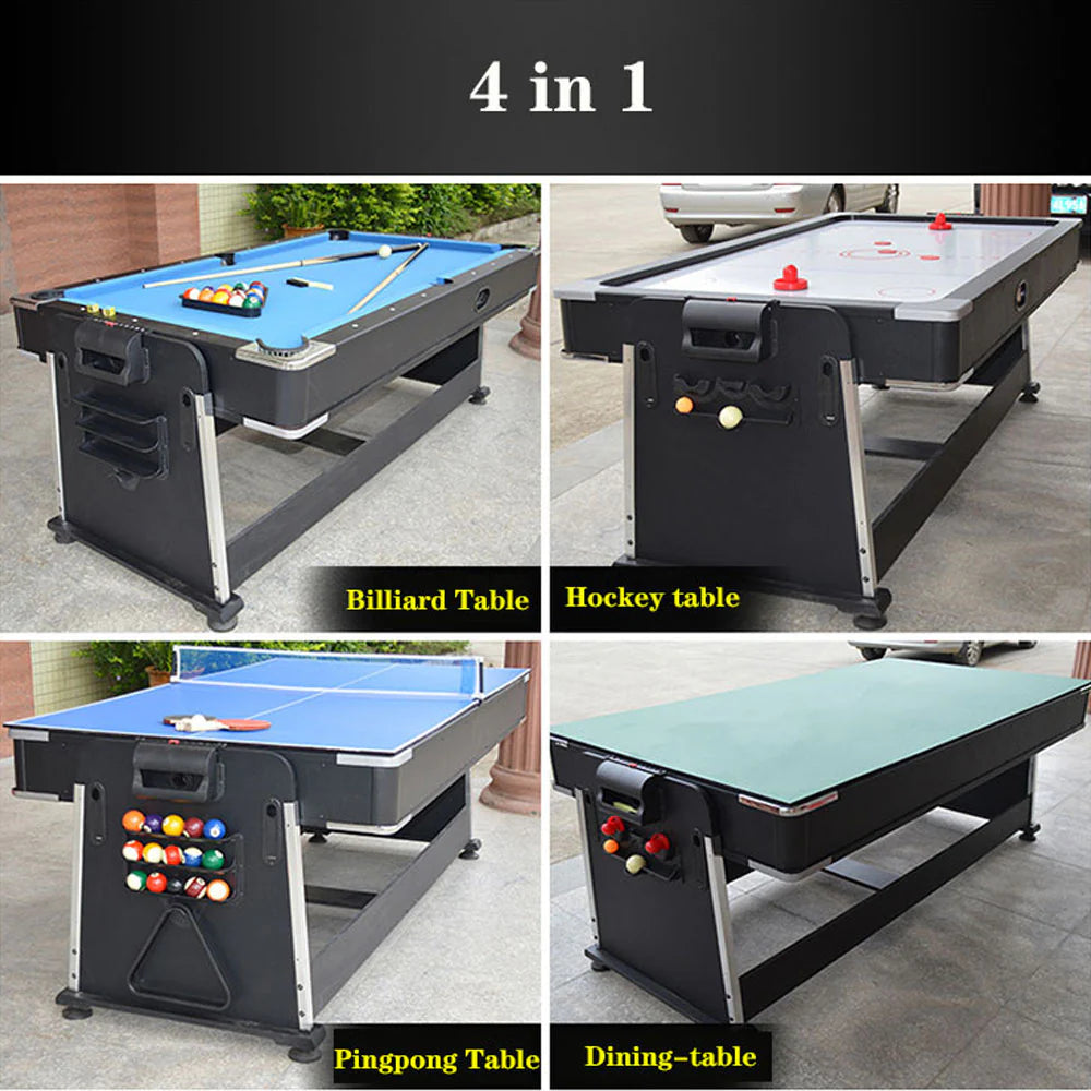 طاولة الألعاب أربعة في واحد