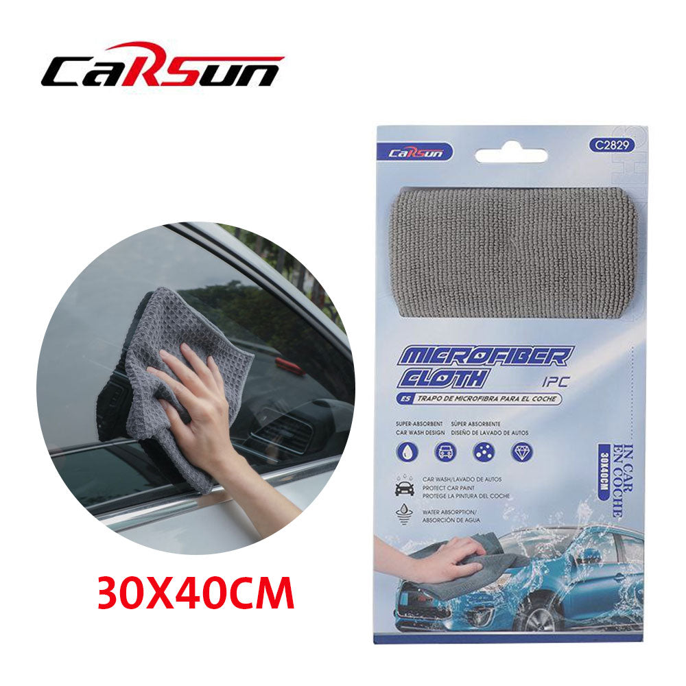 CarSun C2829 قطعة قماش من الألياف لتنظيف السيارة