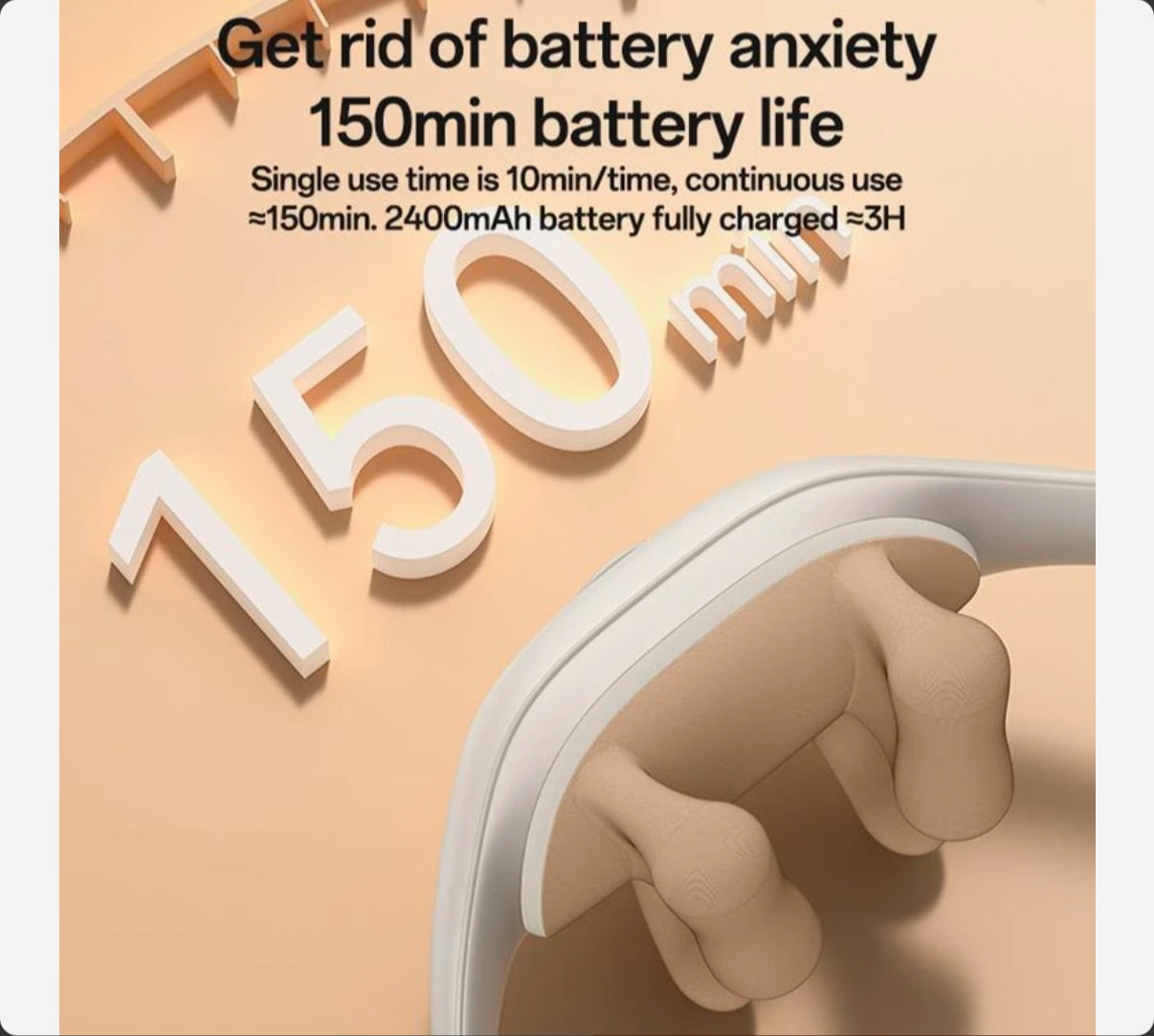 جهاز تدليك الرقبة والكتفين مع حرارة