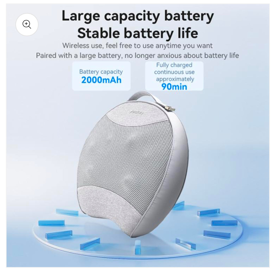 جهاز تدليك الظهر من YESIDO مع خاصية التسخين