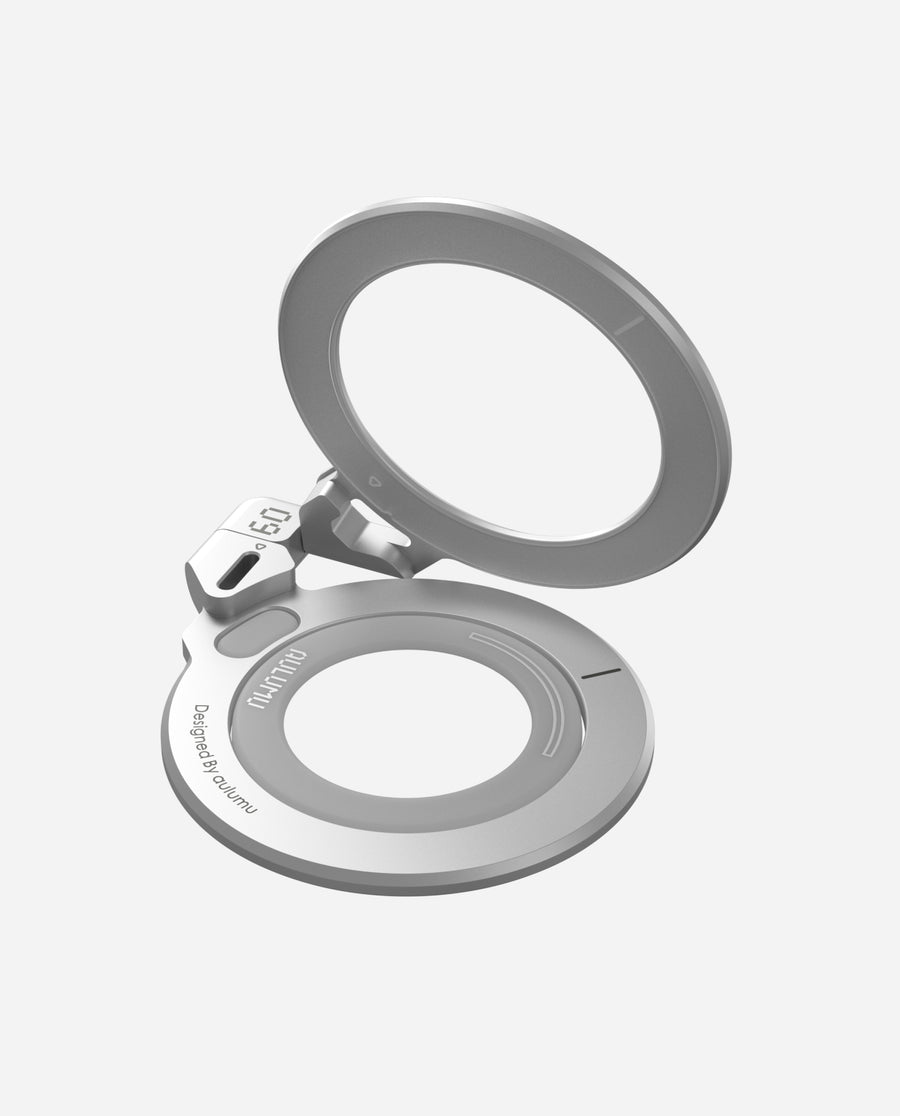 AULUMU G09 Infinite Dual Mag-Stand for Phone - Sliver