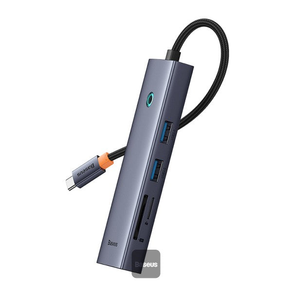 محطة إرساء بيسوس ألترا جوي 7 منافذ – رمادي فلكي