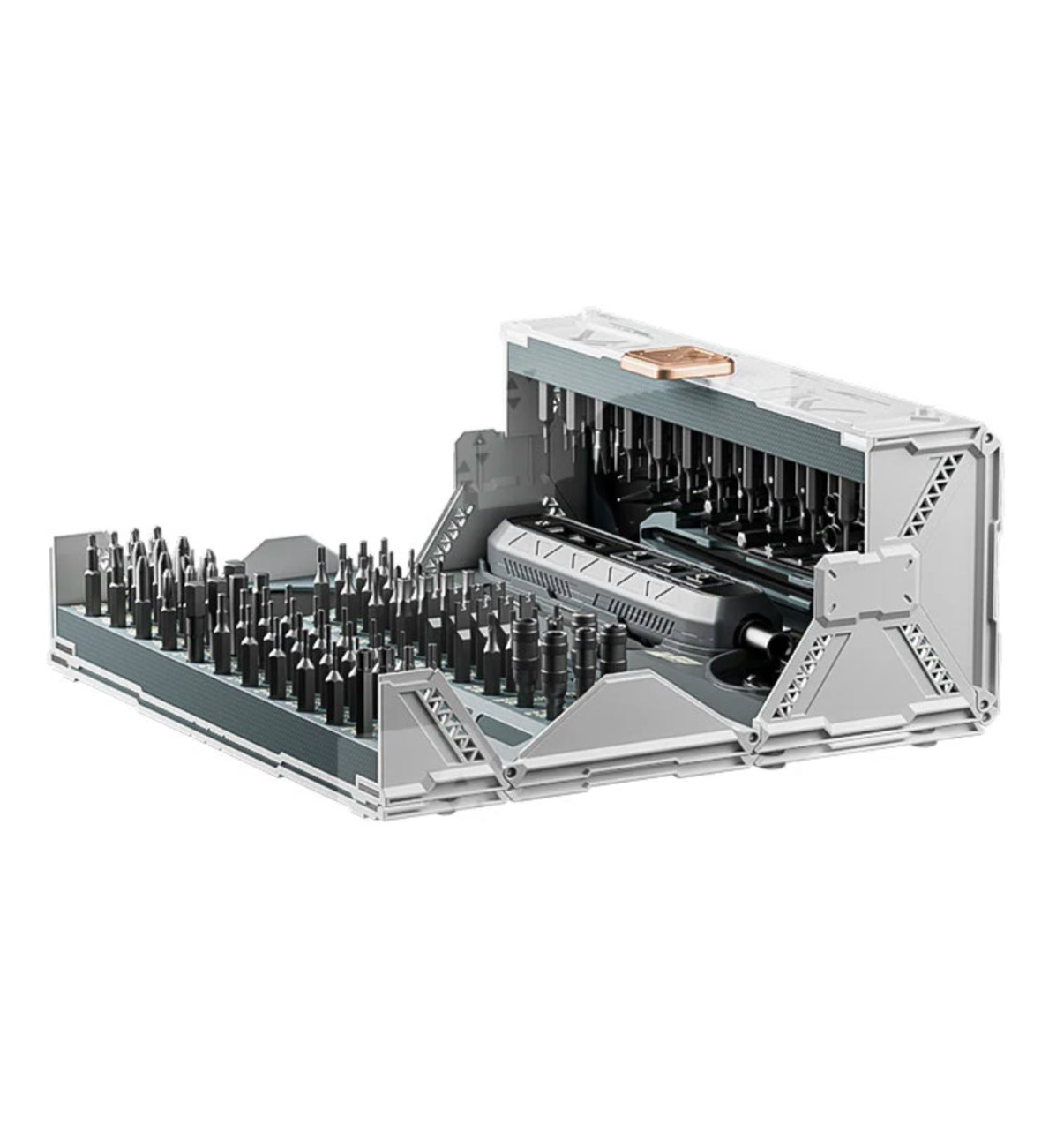 مفك إلكتروني متعدد الاستخدامات – طقم احترافي شامل