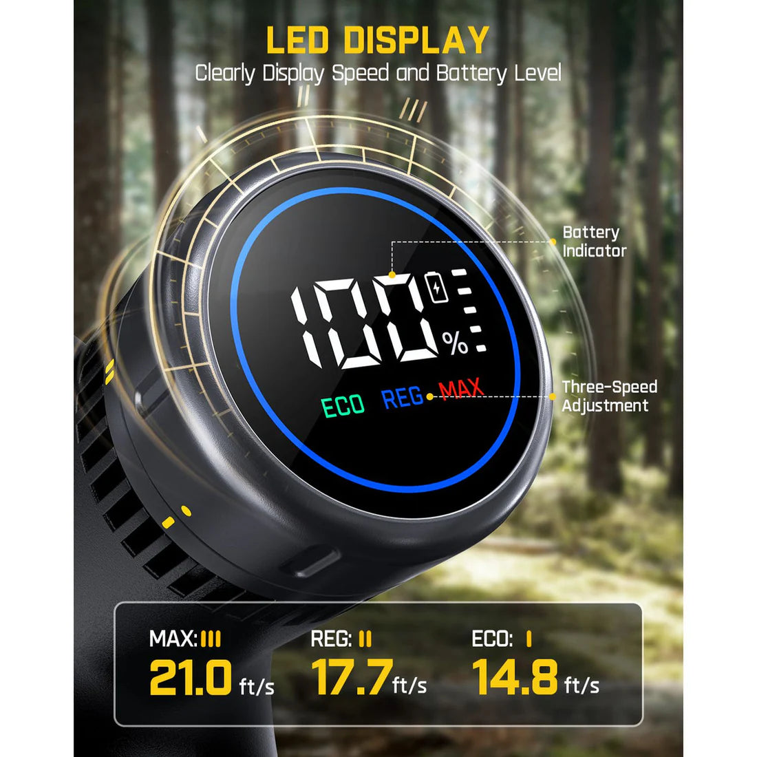منشار Fanttik W10 APEX Mini – منشار لاسلكي محمول بمحرك براشلس وشاشة LED