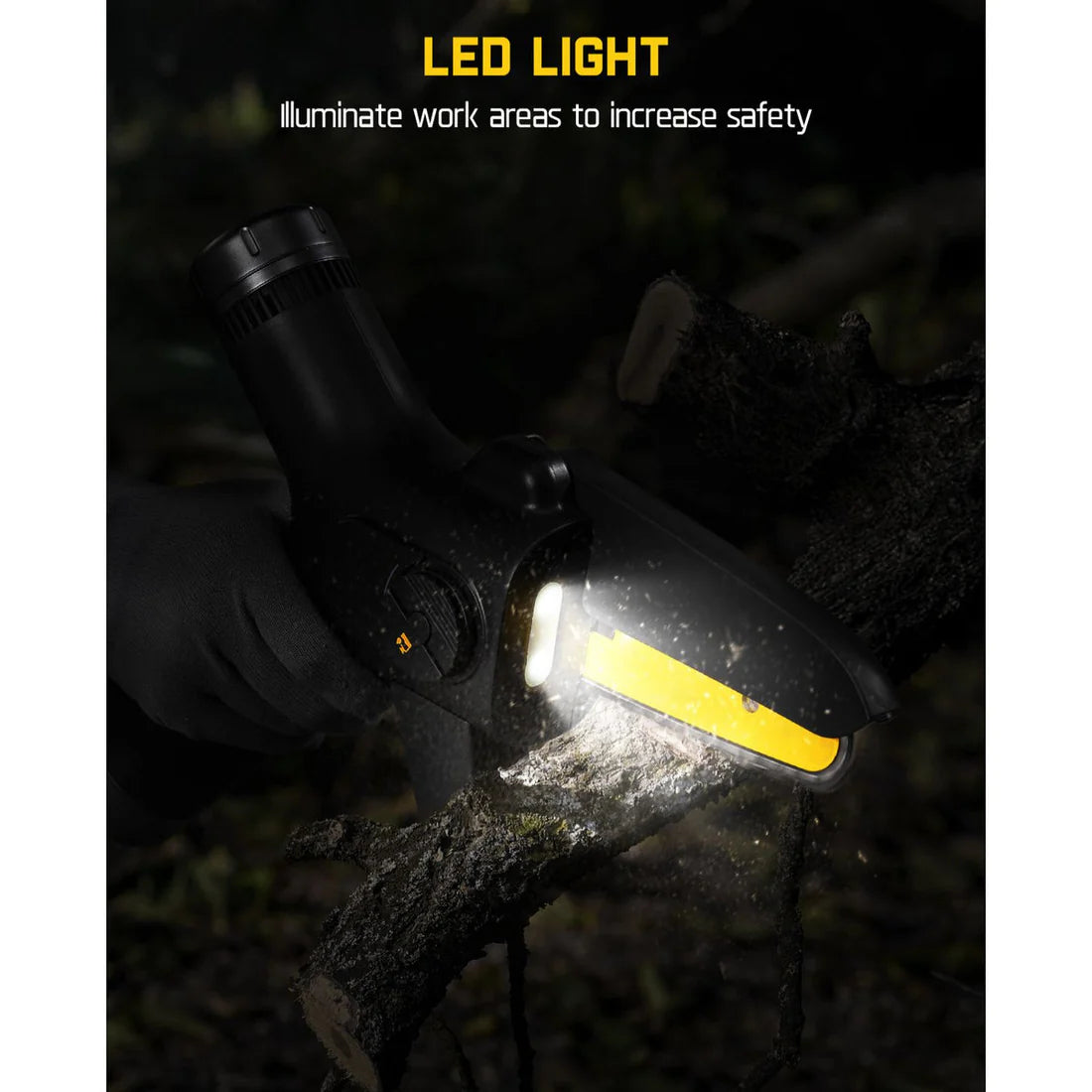 منشار Fanttik W10 APEX Mini – منشار لاسلكي محمول بمحرك براشلس وشاشة LED