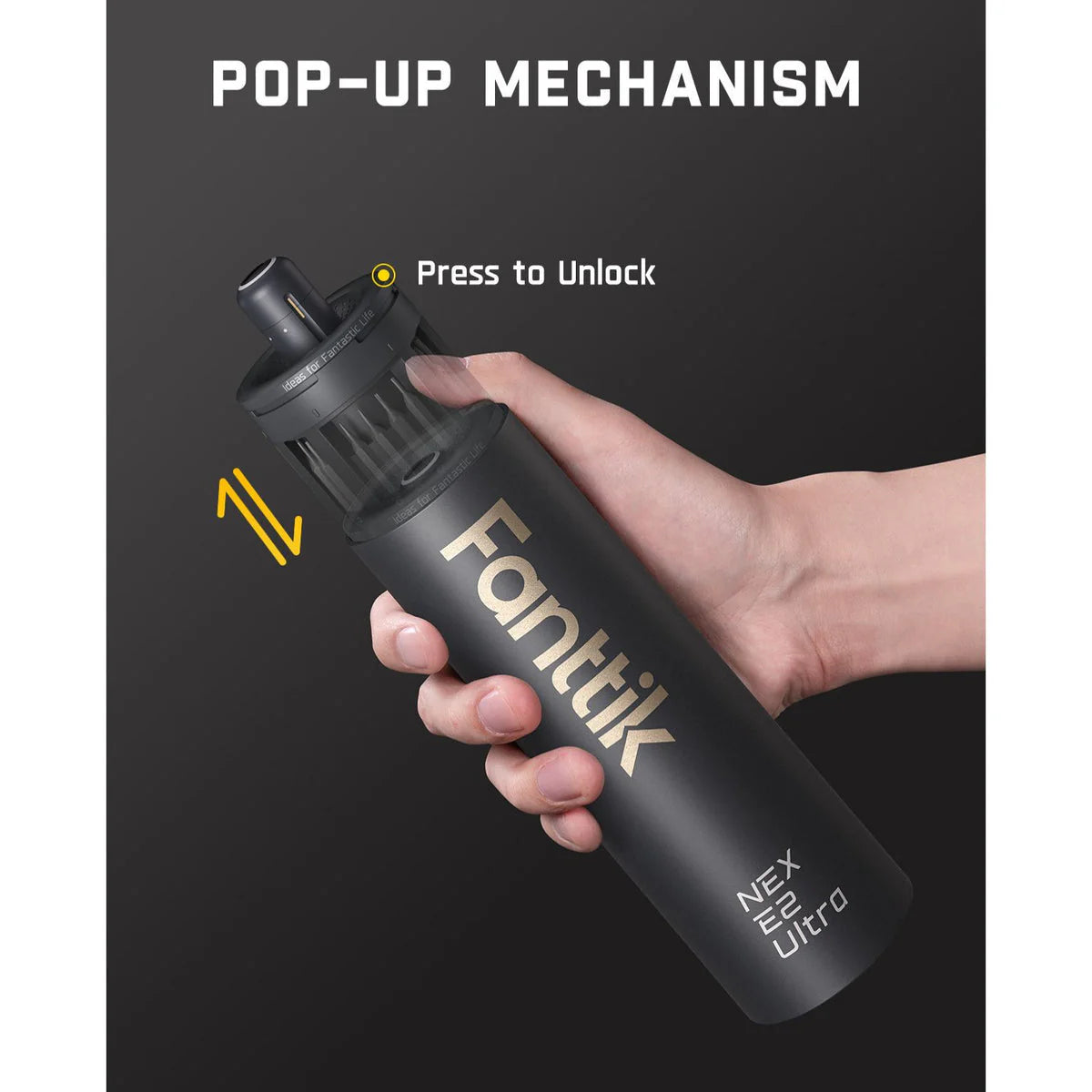 Fanttik E2 Ultra – مفك براغي كهربائي دقيق لاسلكي مع 50 لقمة مغناطيسية