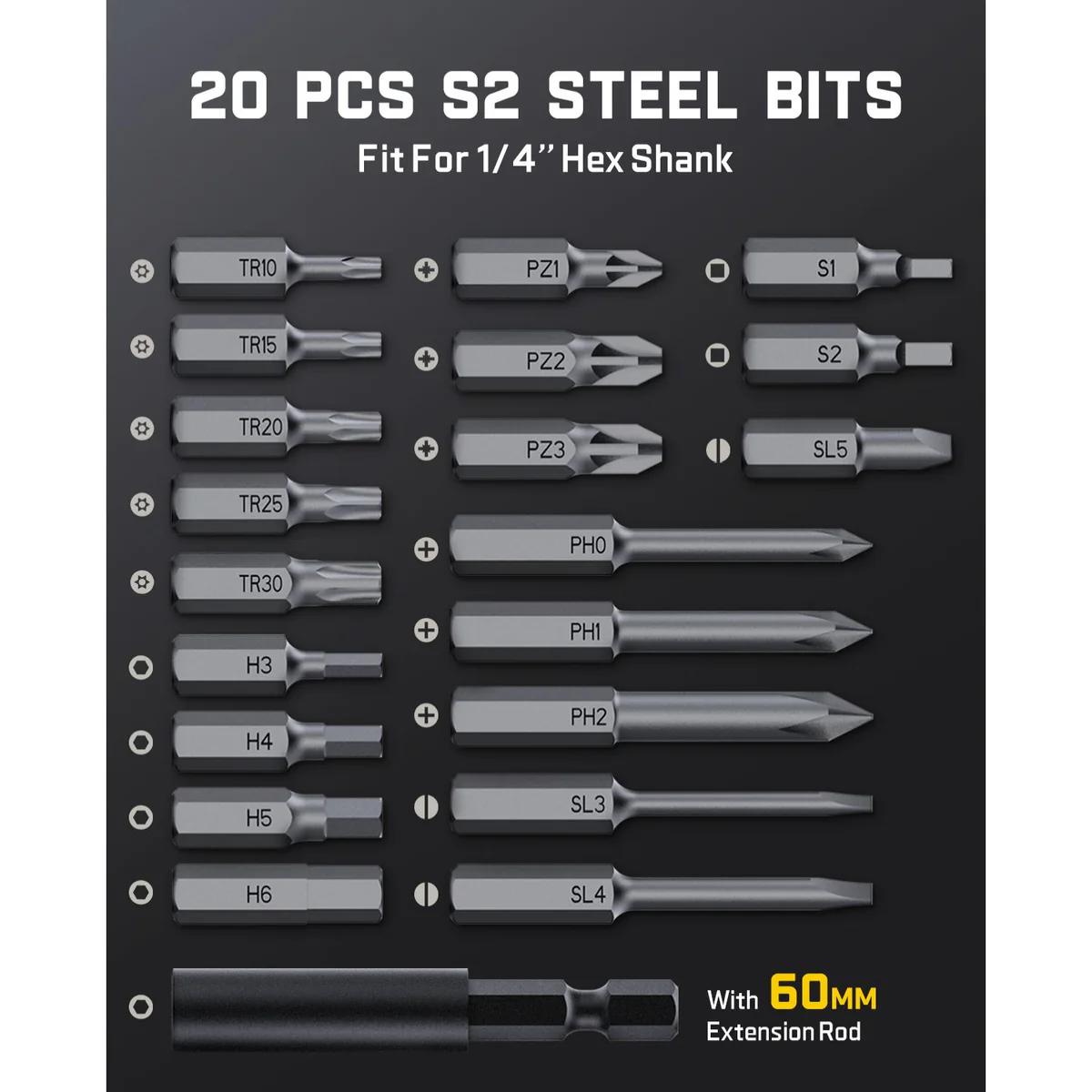 Fanttik S2 Pro – مفك براغي كهربائي لاسلكي