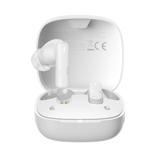 سماعات الأذن اللاسلكية بيسوس Bowie E20 – أبيض