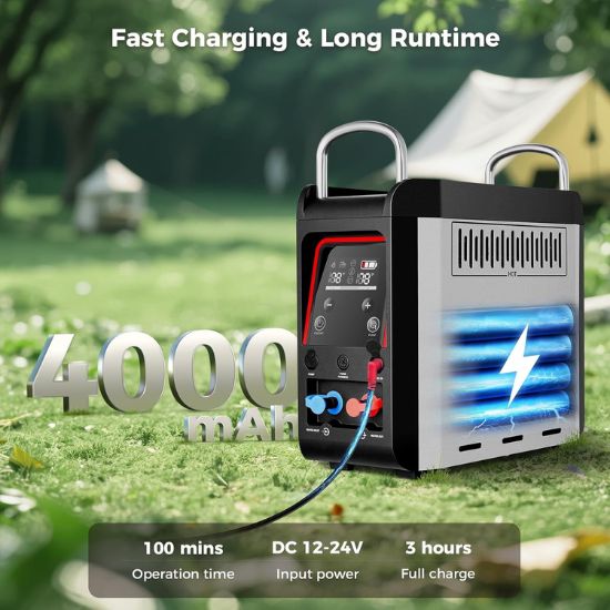 CAMPLUX Nano 3 Ultra Portable Gas Water Heater - Silver