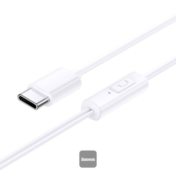 سماعات سلكية بيسوس إنكوك CZ11 - أبيض قمري